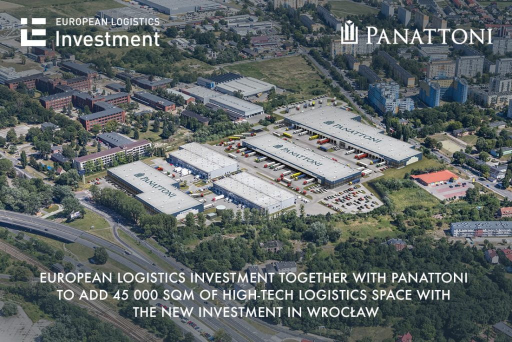 European Logistics Investment BV (ELI) has acquired two warehouse facilities located in Wrocław – one of the main logistics spots in the CEE region. ELI, together with its partner Panattoni, plans to further develop the site in order to deliver City Logistics Wrocław North totalling 45 000 sqm of high-quality logistics space.
